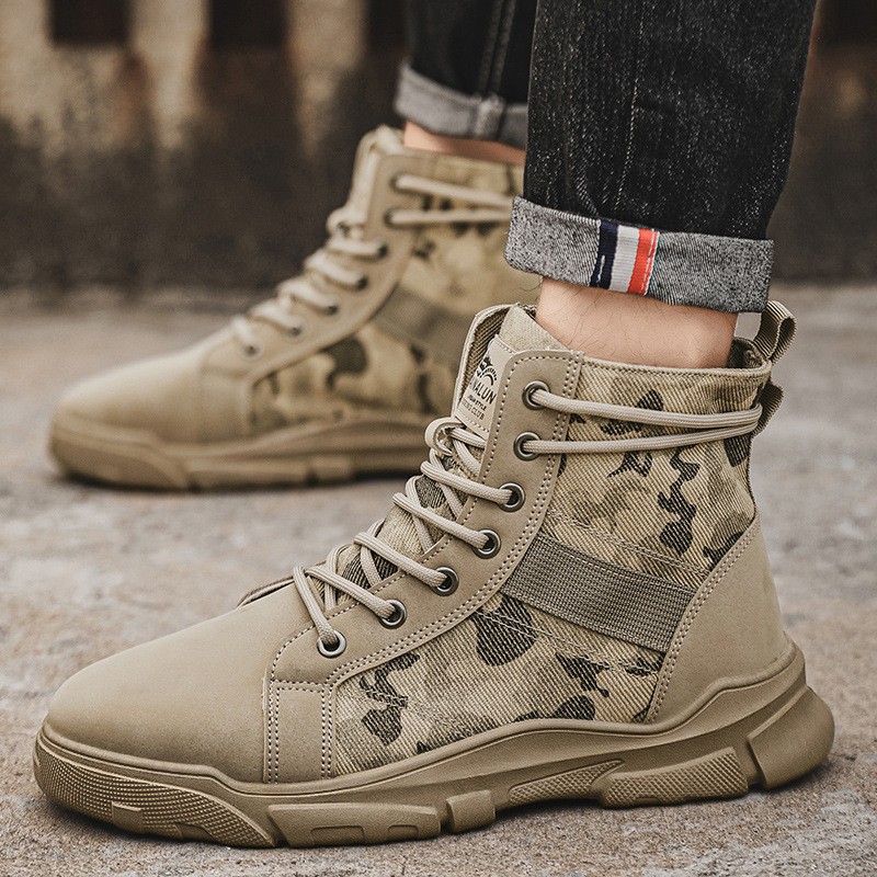 Men'S Shoes Hoka Sale - Military Boots for Men Autumn High