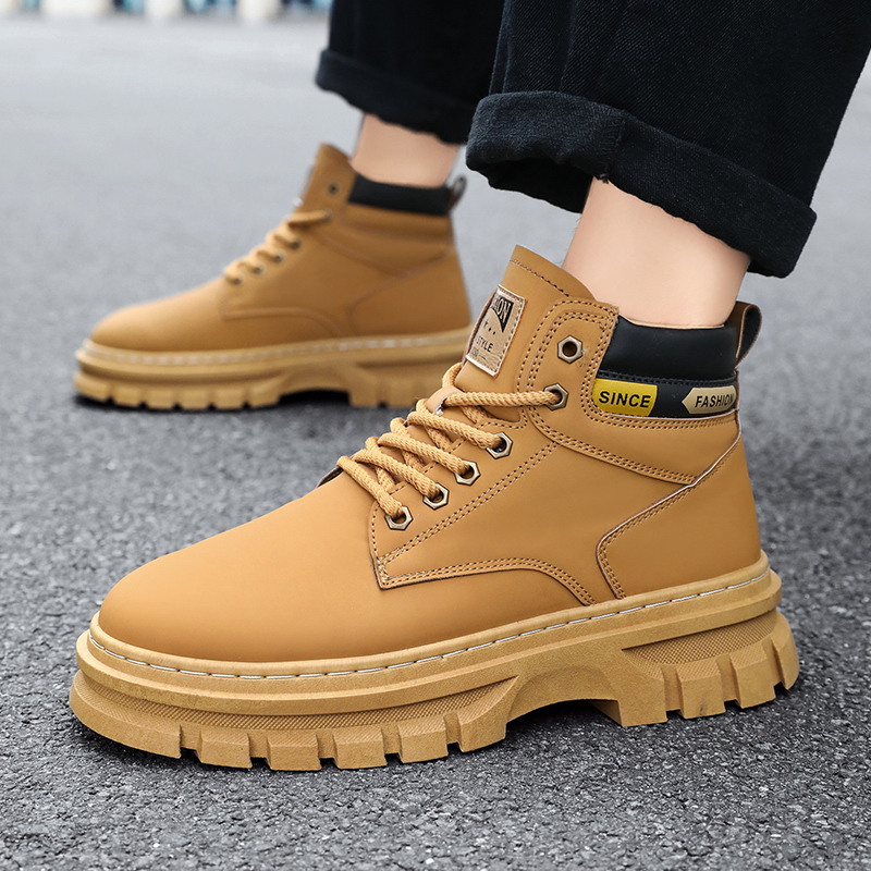 Fashion Leather Men Boots Wint - Men'S Shoes Hey Dude 评论和价格