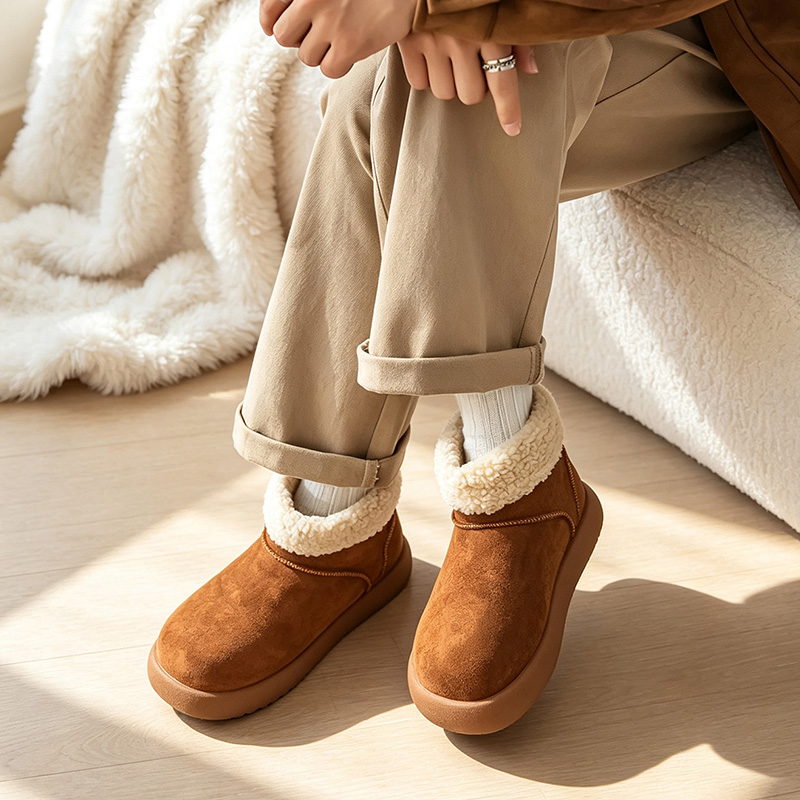 Men's Snow Boots for Autumn an - Men'S Shoes With Height Increase 评论和价格
