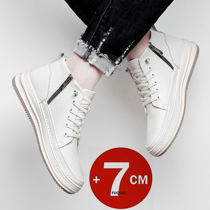 High-top Men Inner Heightening - Men'S Shoes With Height Increase 评论和价格