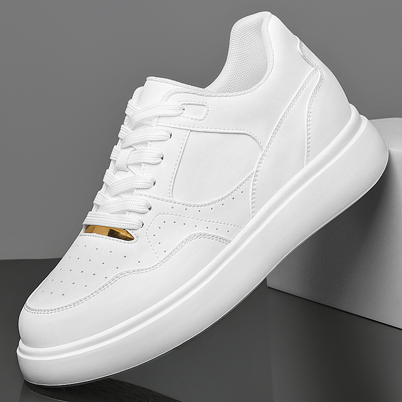 Men Solid Faux Leather Skate S - Men'S Shoes Hey Dude 评论和价格