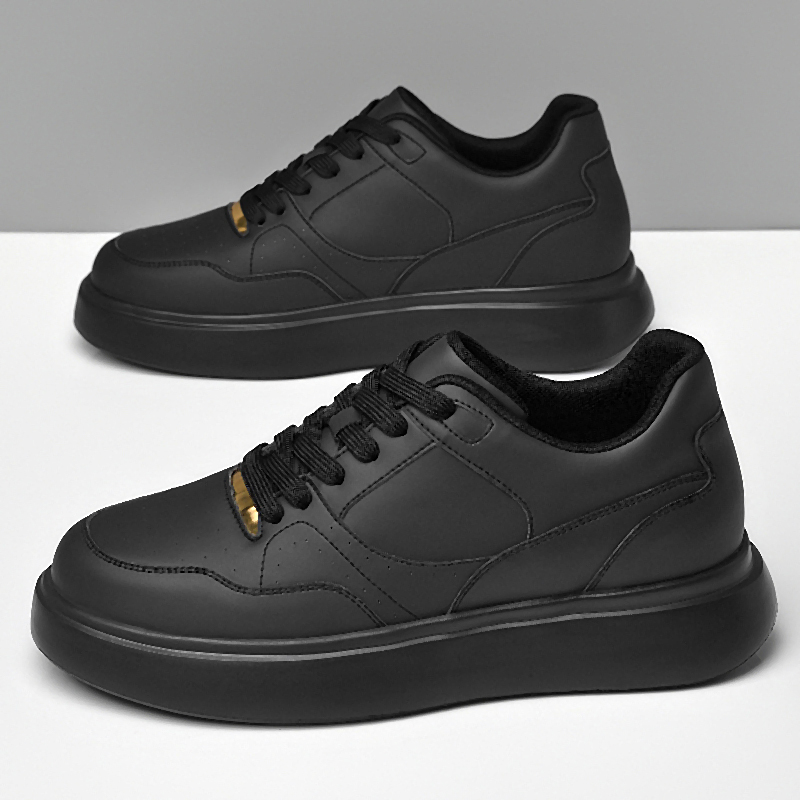Men Solid Faux Leather Skate S - Men'S Shoes Hey Dude 评论和价格