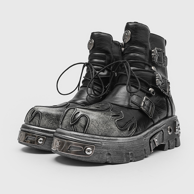 Men Height Increasing Punk Sty - Men'S Shoes Increase Height 评论和价格